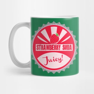 Strawberry Soda Bottle Cap Mug
